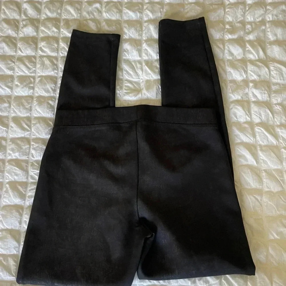 Express black coated printed leggings - Picture 5 of 7